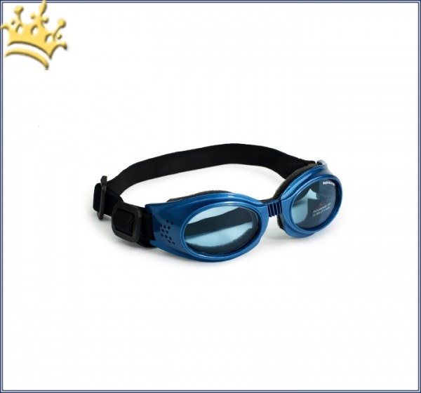 Doggles® Originalz Hunde-Sonnenbrille Blau Metallic
