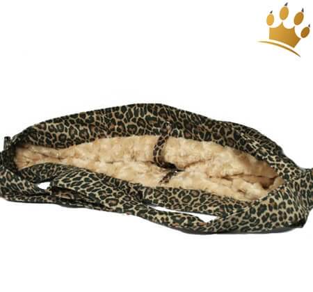 Hundetasche Cuddle Faux Leopard