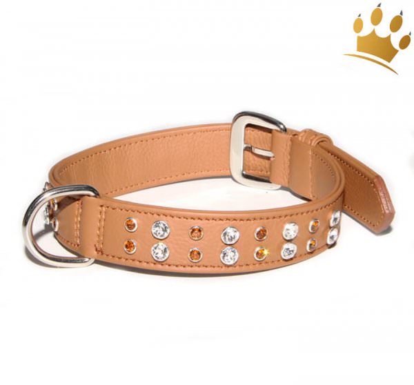 Malucchi Hundehalsband Bright Cognac