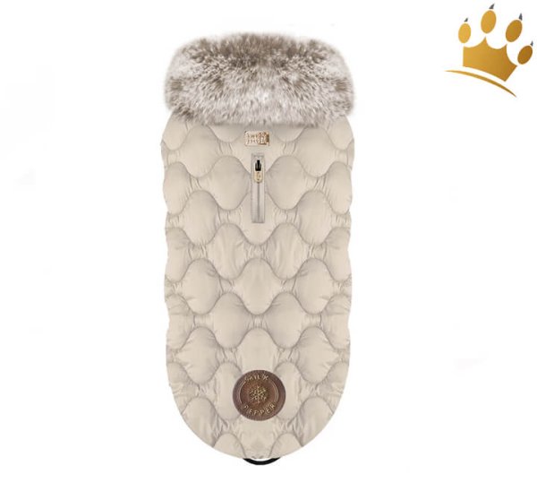 Milk & Pepper Hundemantel Antonella Taupe