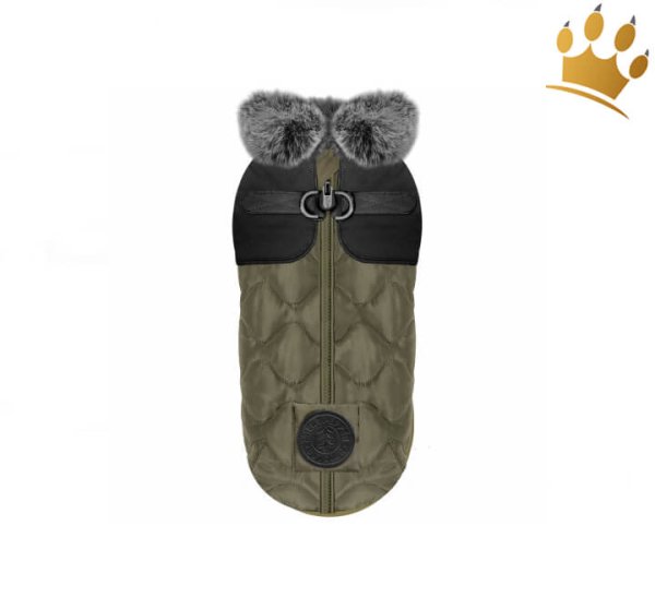 Milk & Pepper Gustave Hundemantel Olive