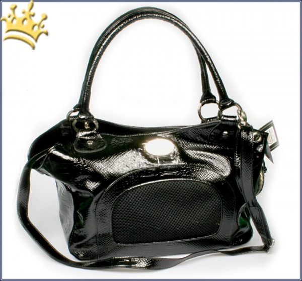Hundetasche Coccodrillo Elegante Black
