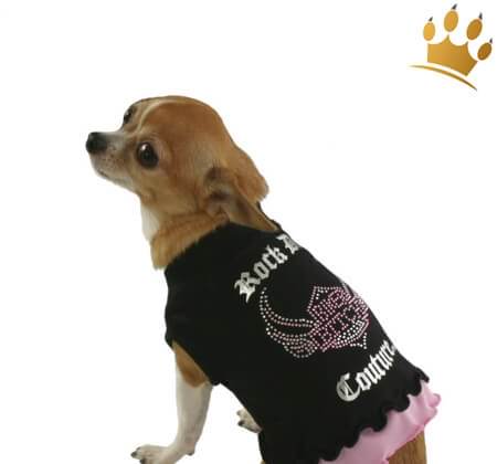 Hundeshirt Bikerlady Pink