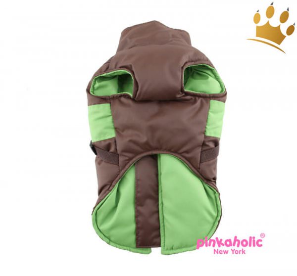 Pinkaholic Hundemantel Aiden Braun unten