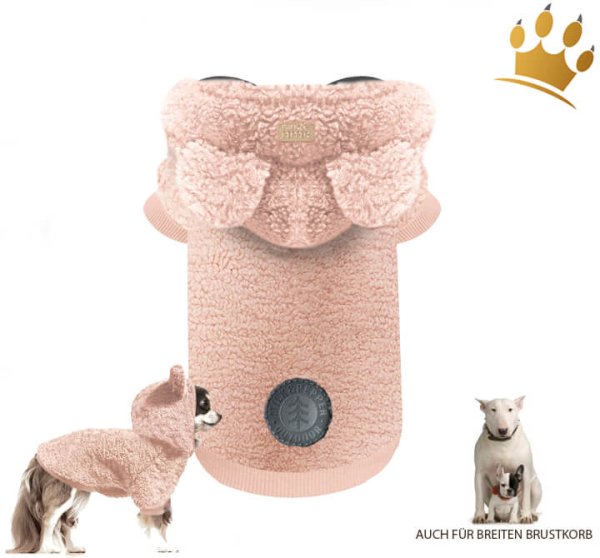 Milk & Pepper Ayden Sweater Teddy Rosa