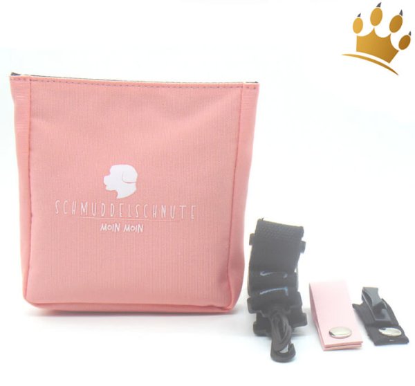 Schmuddelschnute Leckerlibüdel Rosa