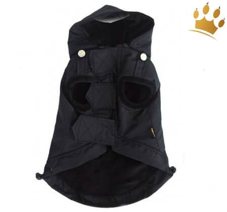 Hundemantel Royal Fleur Black