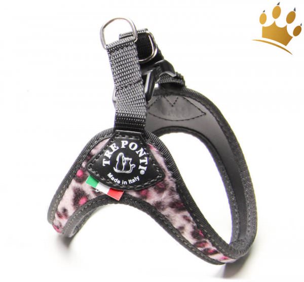 Tre Ponti Hundegeschirr Afrika Leo Pink