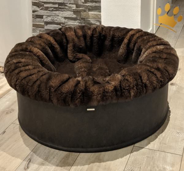 Hundebuddelnest Dunkelbraun