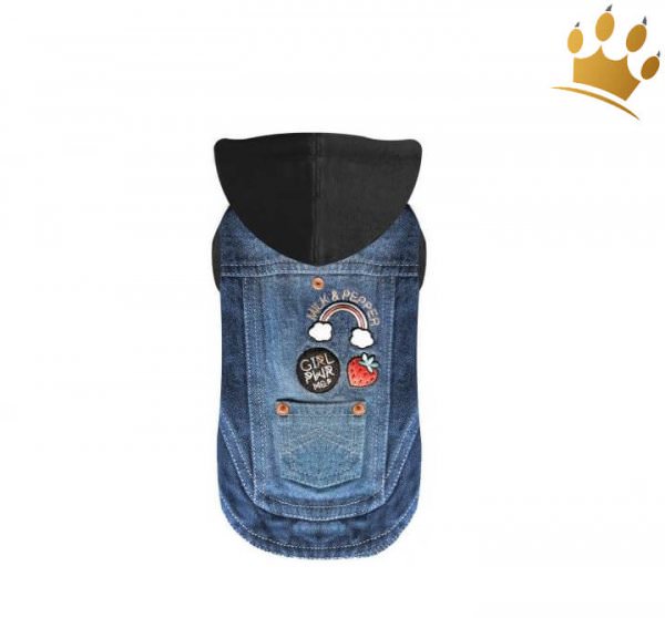 Milk & Pepper Hundejacke Strawberry