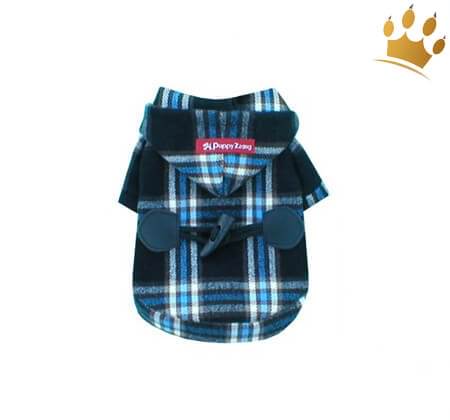 Hundejacke Scotty braun/blau