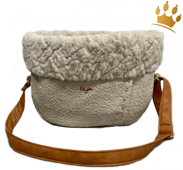 Hundetasche Avenzzano Crema Fur