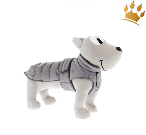 Hundemantel Caldoso Grau