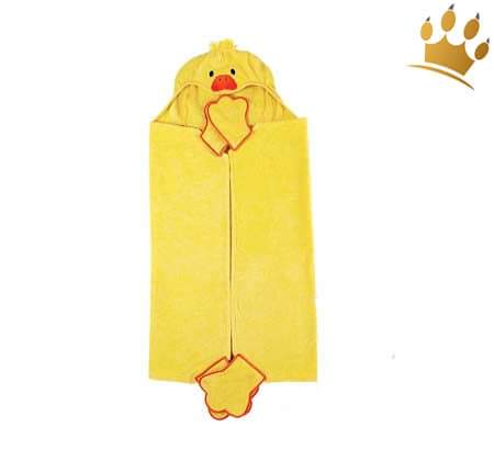 Hundebadehandtuch Entchen