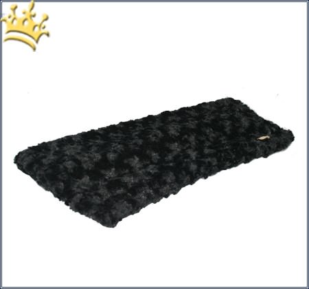 Hunde Carrier Plaid Curly Black