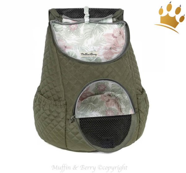 Muffin & Berry Hunderucksack Travel Margaret Olive