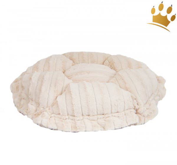 Hundebett Bessie & Barnie Cuddle Pod - Giraffe - Natural
