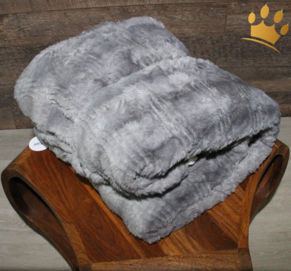 Hunde-Kuscheldecke Milano Grau