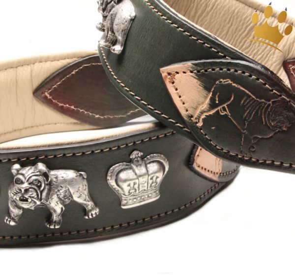 Malucchi Hundehalsband Royal Grün