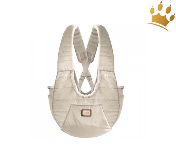 Milk & Pepper Hundebauchtasche Angela Baby Beige 