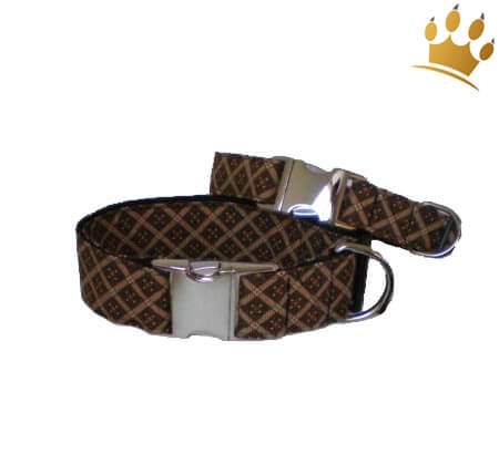Hundehalsband Louise Macchiato
