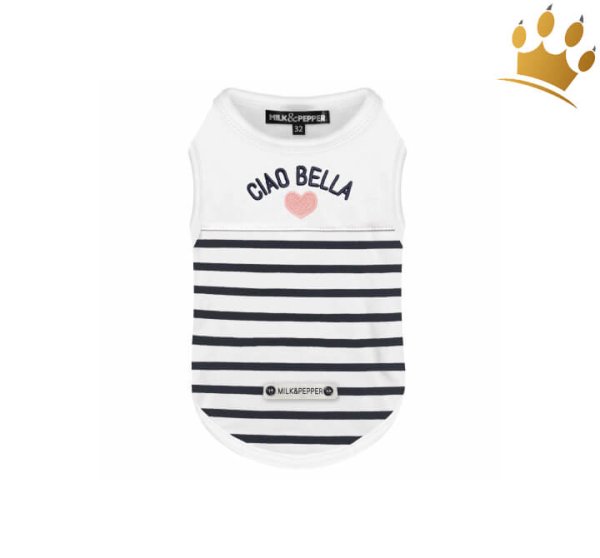 Milk & Pepper Ciao Bella Hunde-T-Shirt