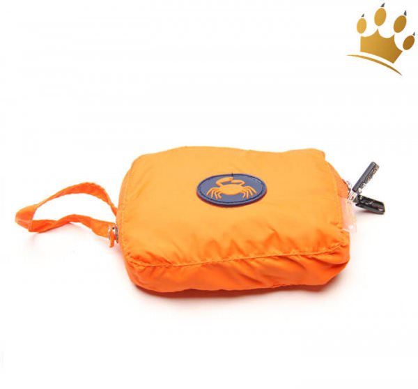 Hunderegenjacke Pocket Orange