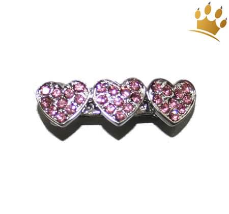 Lovely Heart Hairclip rosa