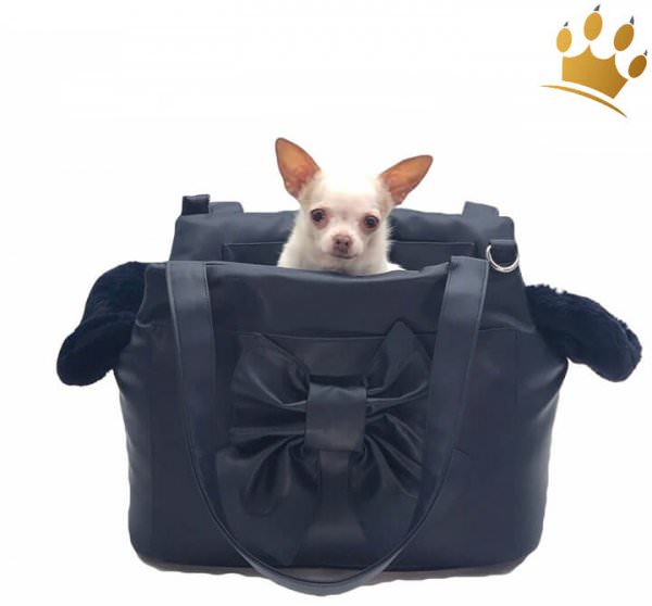 Hundetasche Sierra Schwarz Fur