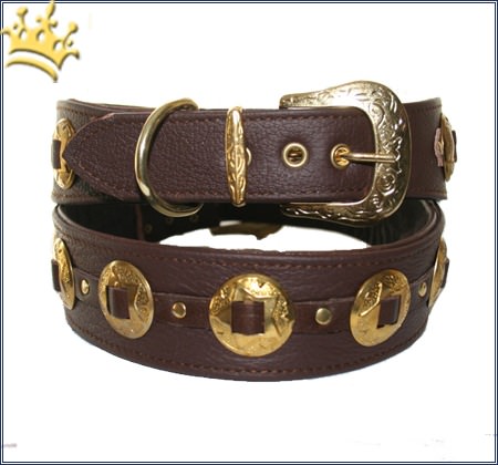 Halsband Concha Brown