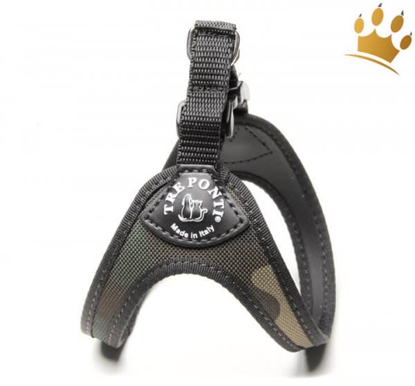 Tre Ponti Hundegeschirr Camouflage