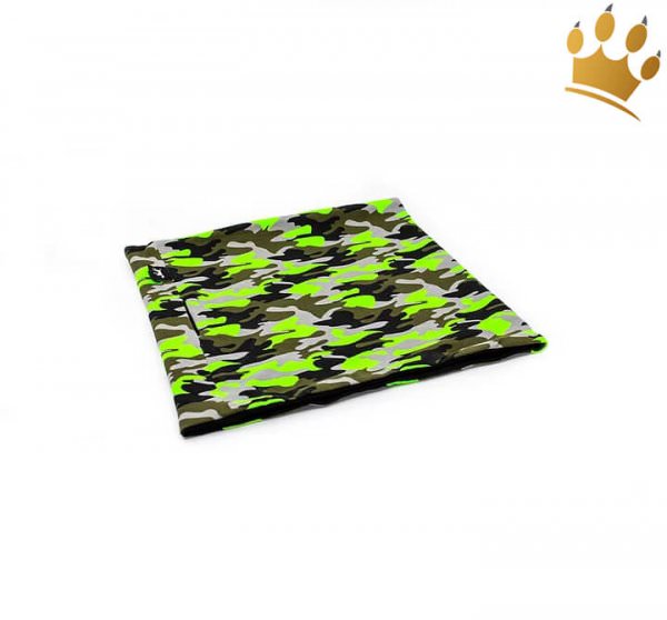 Hunde-Loop Schal Trend Carniflage Neon