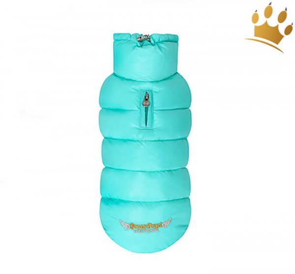 Puppyangel Hundemantel Love Faux Türkis