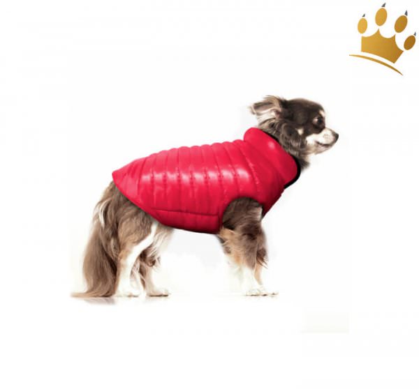 Hundemantel zum wenden Nordik - Fuchsia / Perle