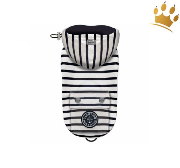 Milk & Pepper Hunderegenmantel Tribord Bulldog