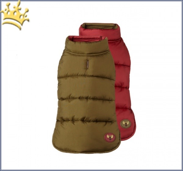 Hundewende-Weste Cortina Khaki/Boudeaux