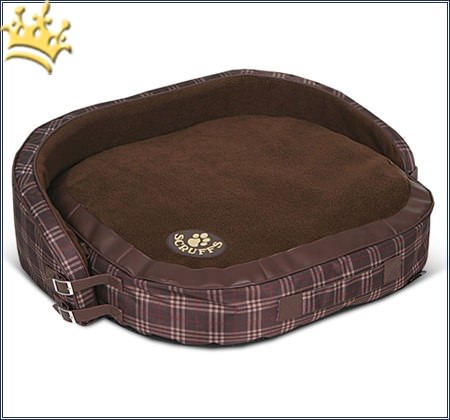 Hundebett Exbury Schoko 2 in 1