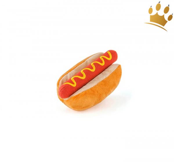 Hundespielzeug Hot Dog
