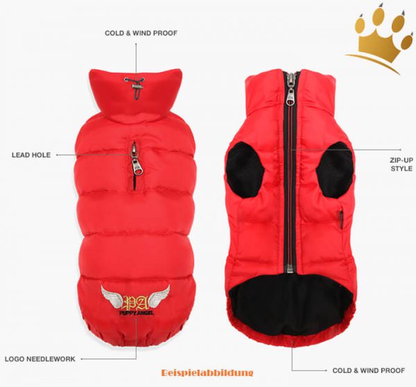 Puppy Angel Hundemantel Urban Outdoor Faux Purpel