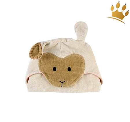 Hundebadehandtuch Lämmchen