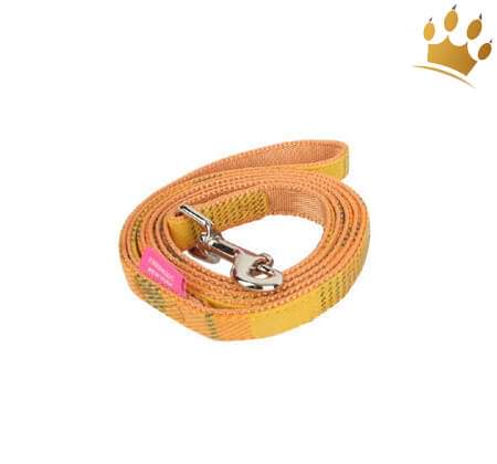 Softgeschirr HOT PINKA Orange Leine