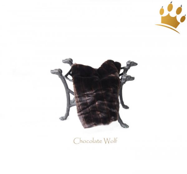 Kuscheldecke Blanket Chocolate Wolf