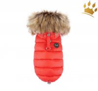 : Puppyangel Hundeweste : Puppyangel Hundeweste Double Down Hood Rot