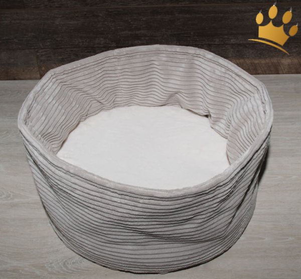 Hundenest Cordie Rund Beige