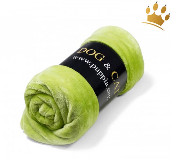 Hundefleecedecke Dog & Cat Lime