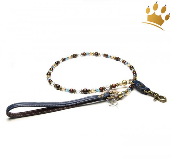 Schmuckleine Emporia Blau