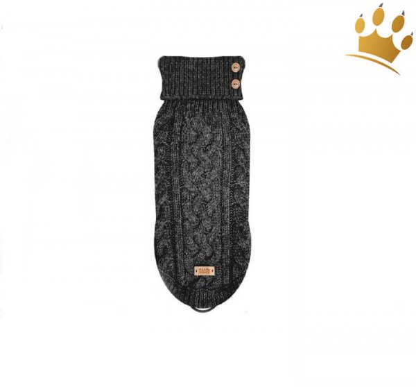 Milk & Pepper Alister Hundepullover Anthrazit