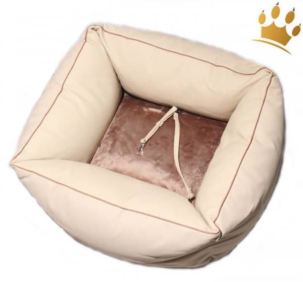 TG&L Hunde-Autositz Fur Drive Creme Prestige