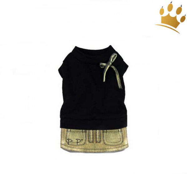 Hundekleid La Donna Schwarz