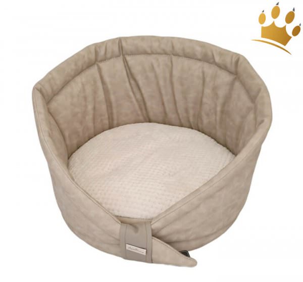 Hundebett Tortellino Creme Vintage